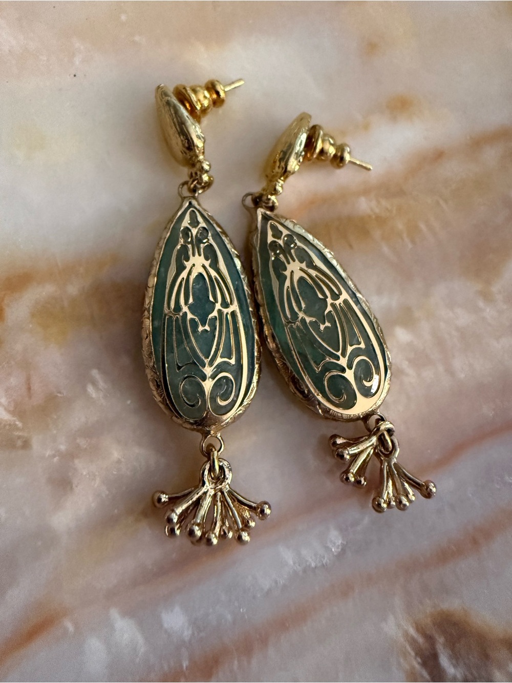 Gas Bijoux Serti Cage Earrings